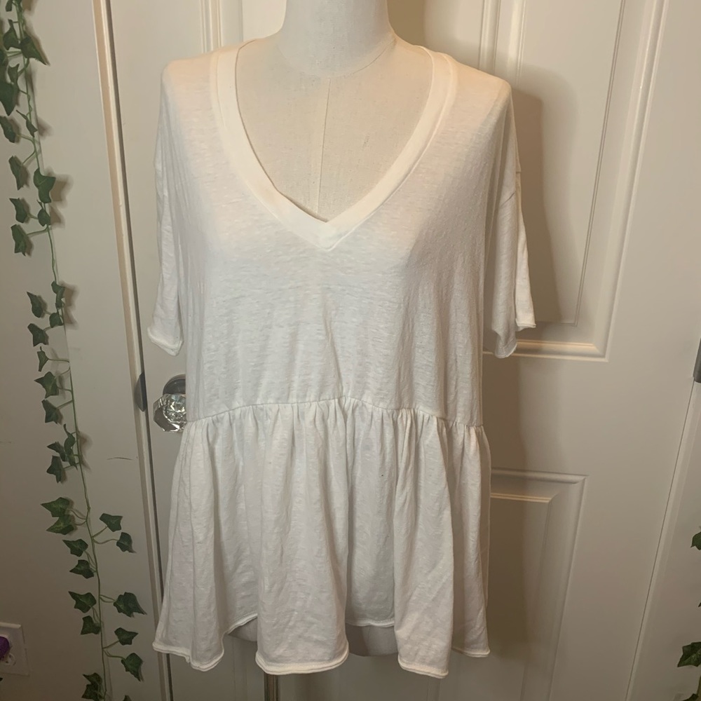 Peplum T-shirt - NEVER WORN